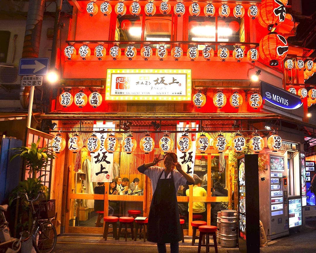 Osaka Night Street Food Crawl 1