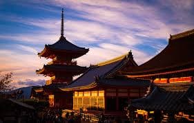 Kyoto Sunset Temple Visit 1